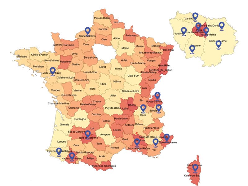 Carte-couvreurs Couvreurs Partenaires